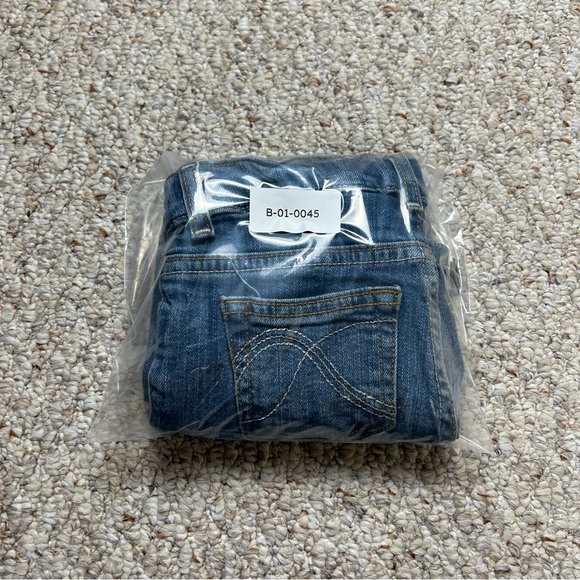 Sonoma Bootcut Jeans Girls Size 5 Medium Wash Blue Denim Adjustable Waist Pants - Picture 8 of 8